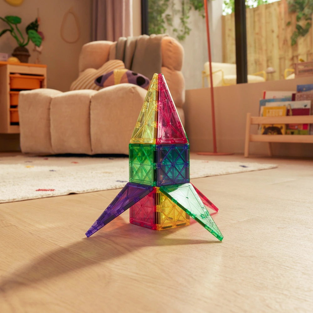 TILES – Jeu de construction magnétique 3D pour enfants (Set créatif)
